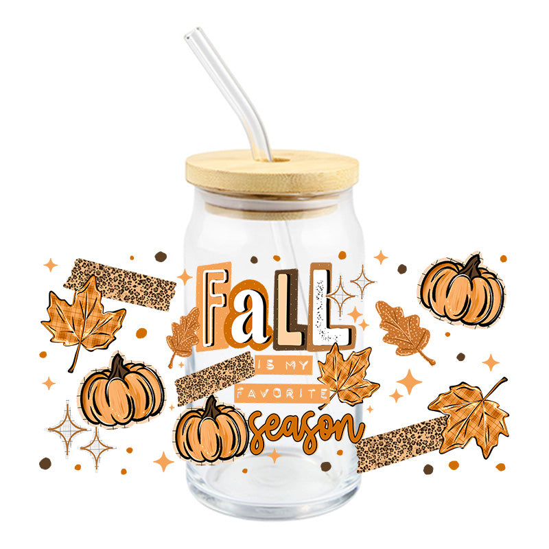 Fall Is My Favorite Season | UVDTF Cup Wrap