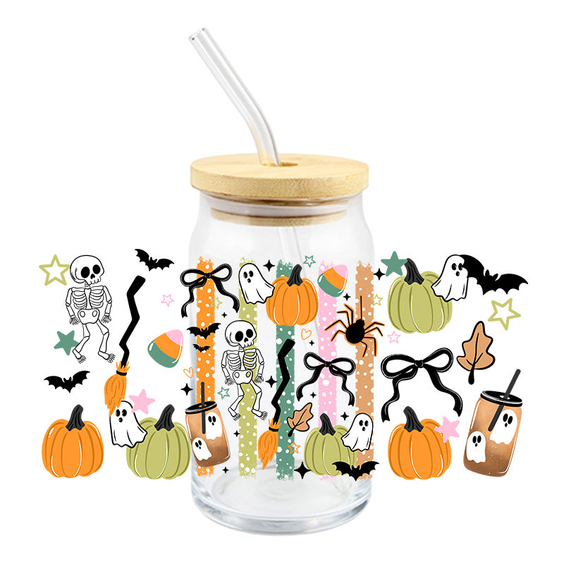 Ribbon Halloween | UVDTF Cup Wrap
