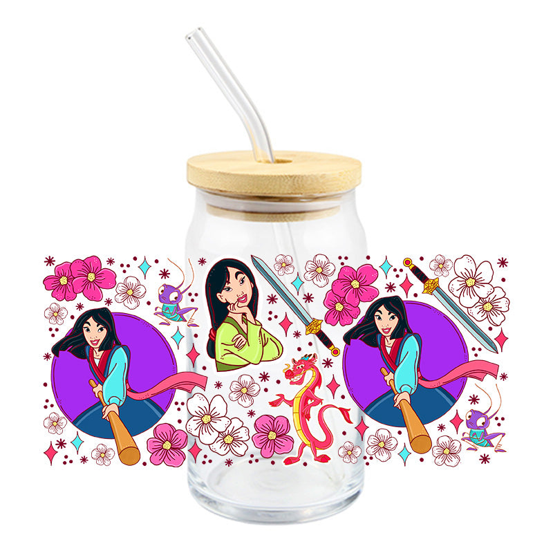 Mulan Princess | UVDTF Cup Wrap
