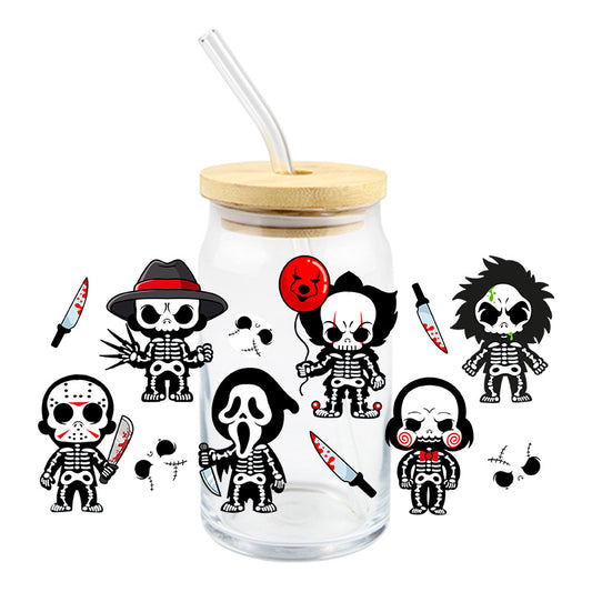 Horror Characters | UVDTF Cup Wrap