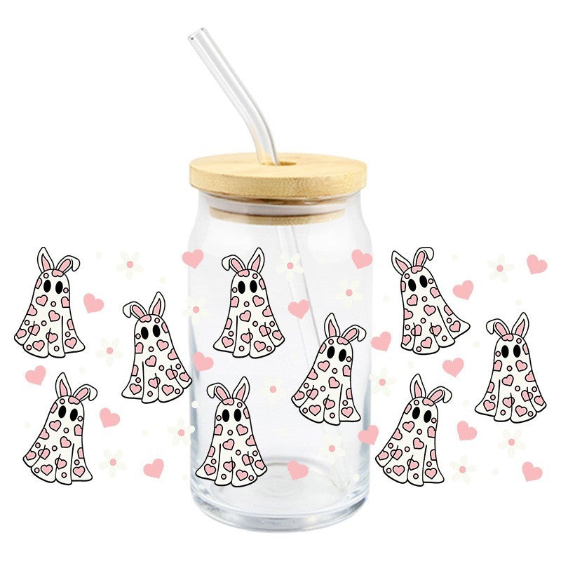 Easter Ghosties | UVDTF Can Glass Wrap