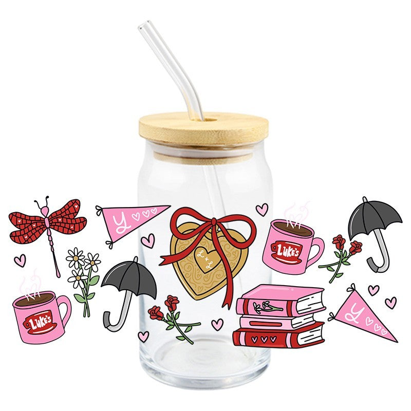 Lukes Book Club | UVDTF Can Glass Wrap