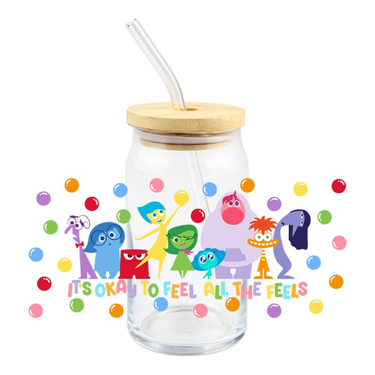 Its Okay To Feel All The Feels | UVDTF Can Glass Wrap