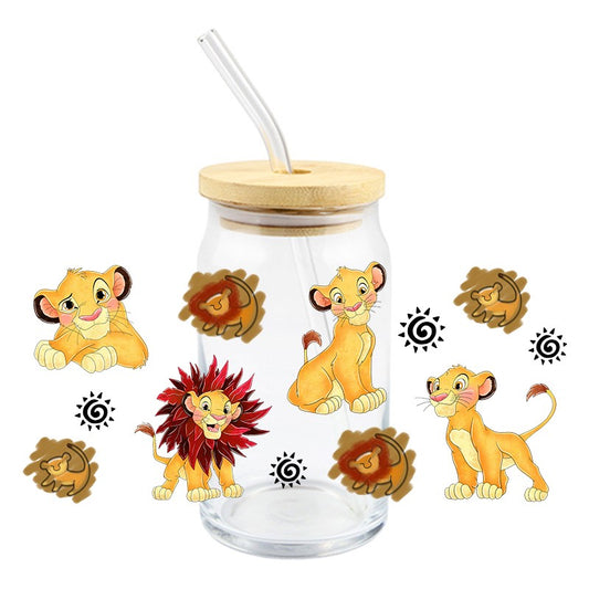 Multi Simba | UVDTF Can Glass Wrap