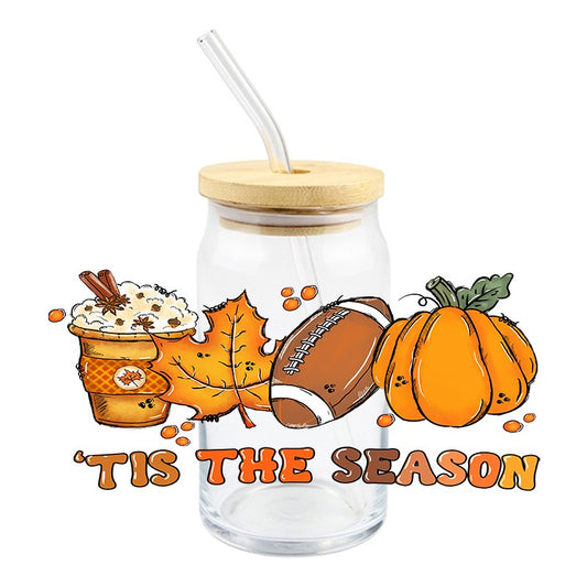 Tis The Season | UVDTF Can Glass Wrap
