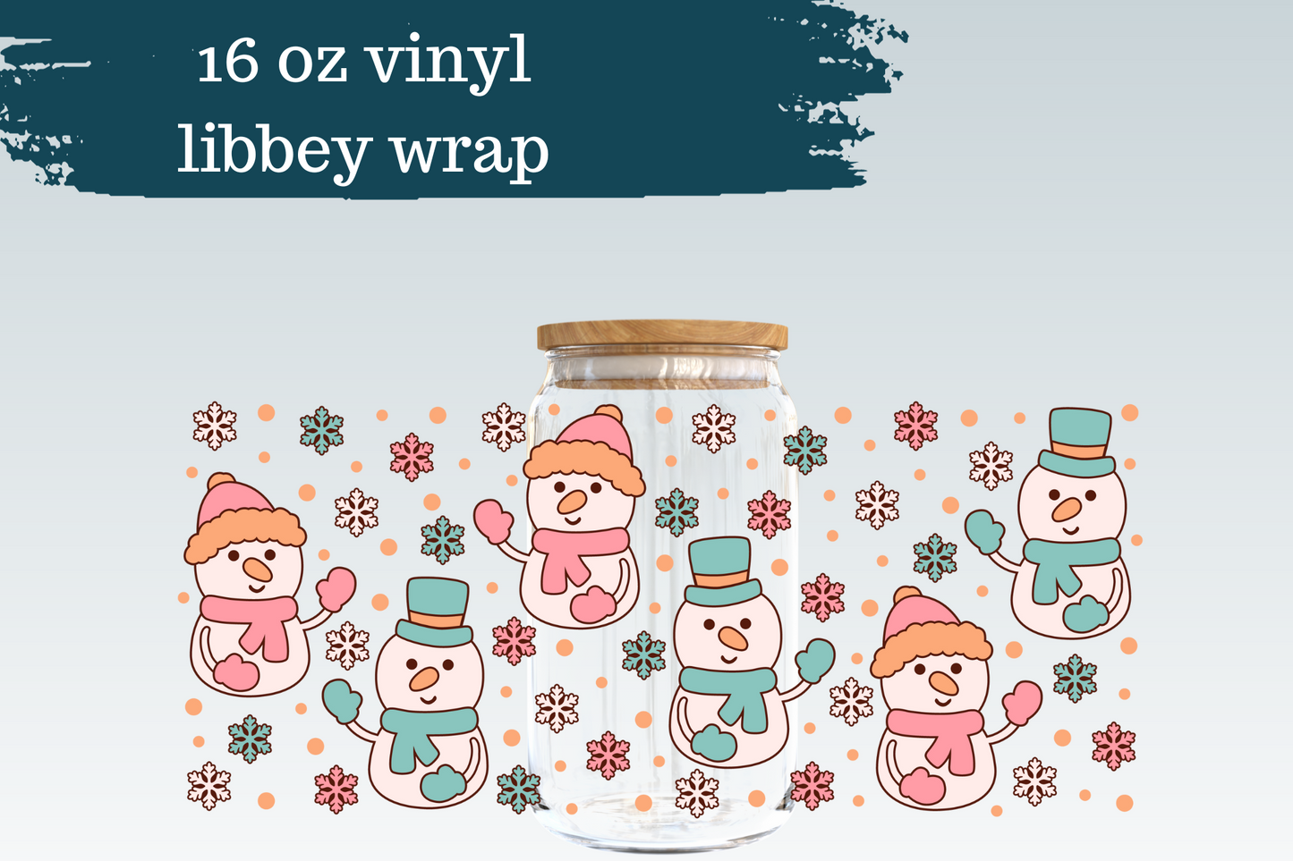 Waving Snowman | Libbey Wrap