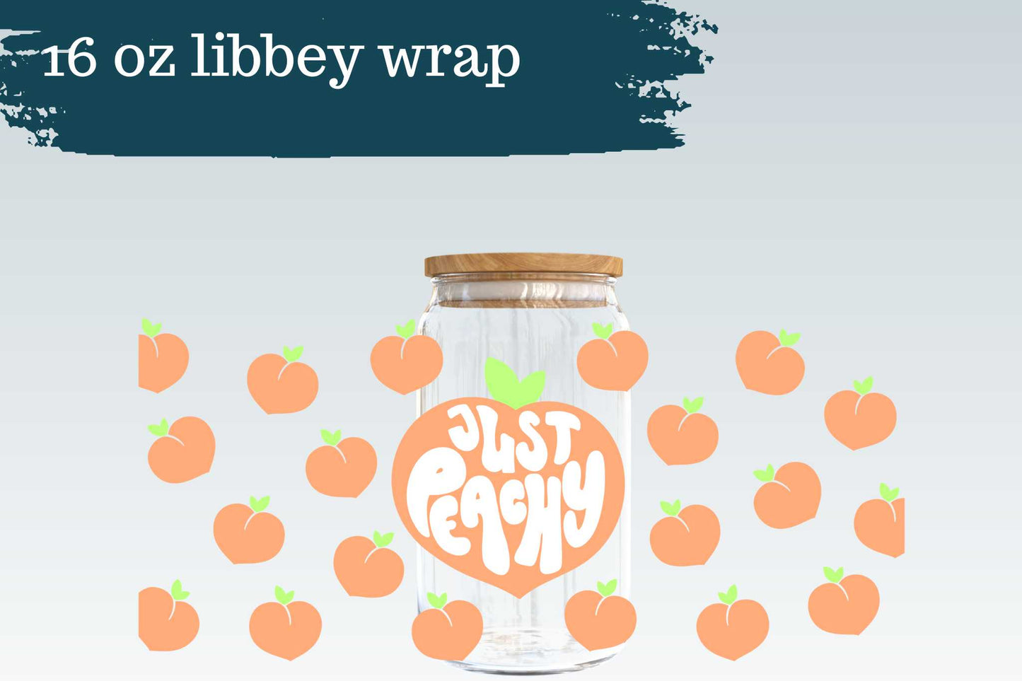 Just Peachy Libbey 16 oz Wrap!