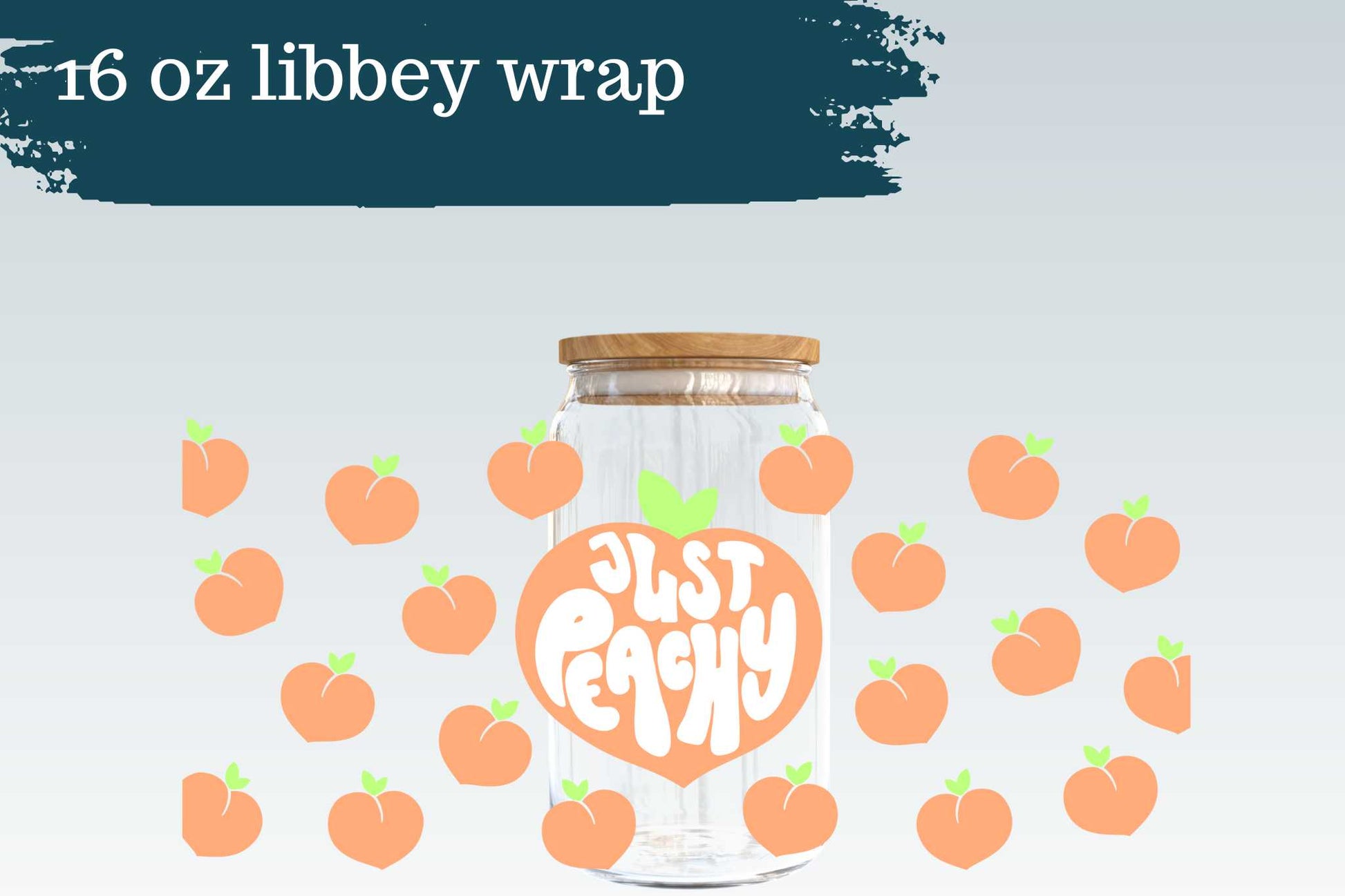 Just Peachy Libbey 16 oz Wrap!