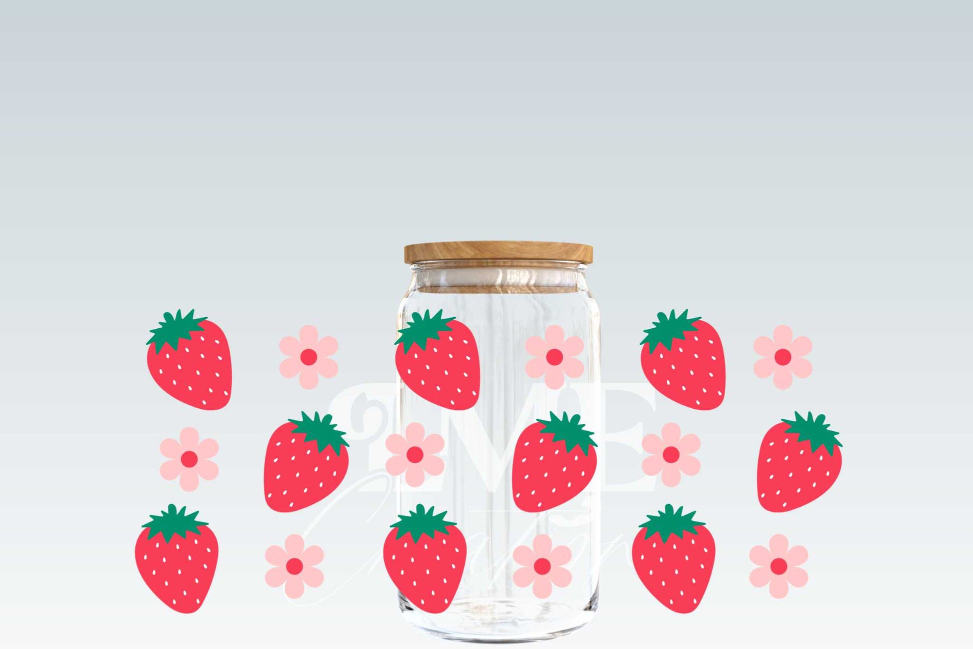 Strawberry Flowers | Libbey Wrap