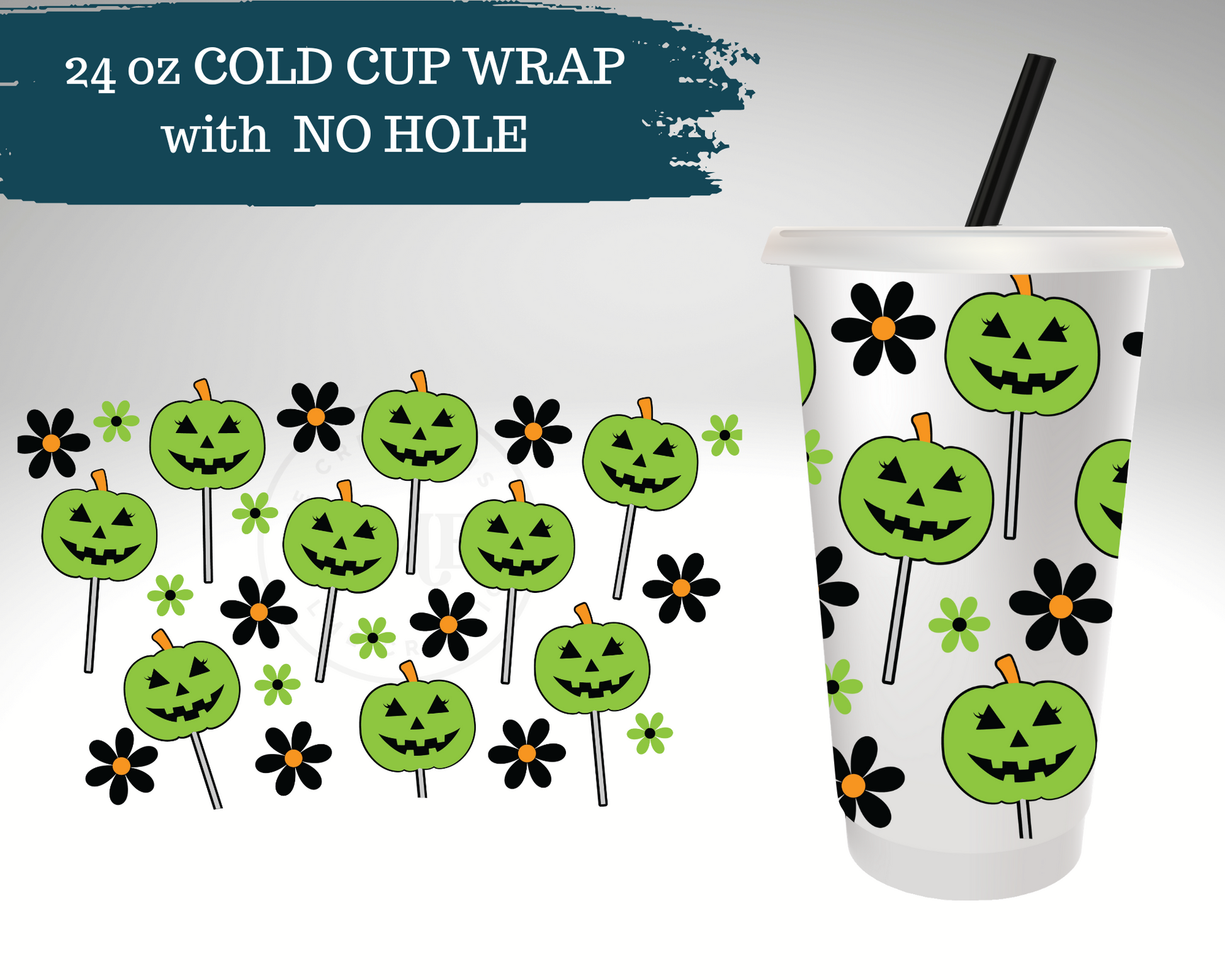 Pumpkin Cake Pops | NO HOLE |   Cold Cup Wrap