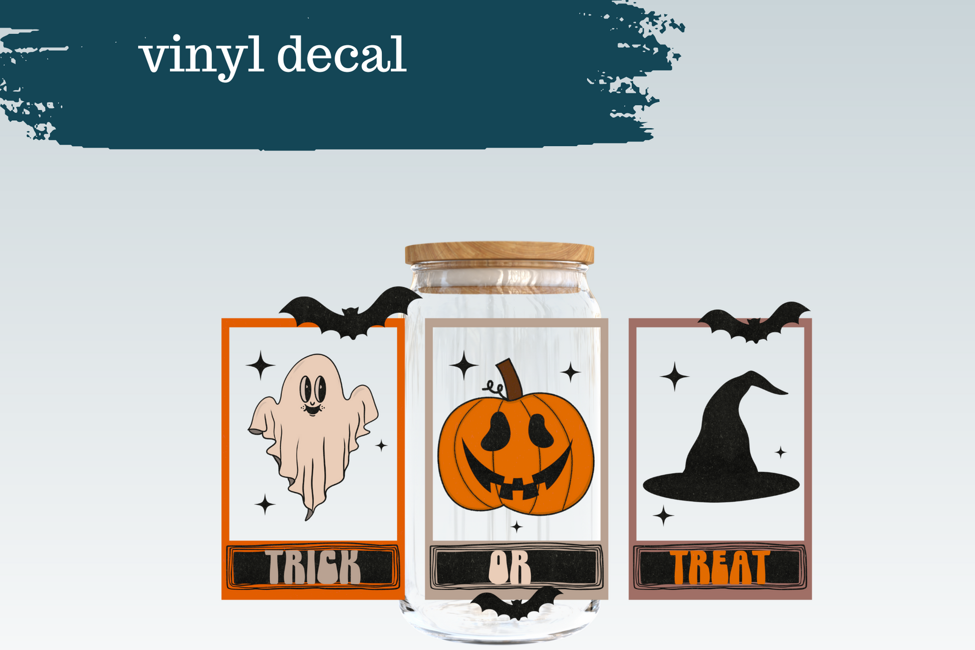 Trick or Treat Cards | Vinyl Decal