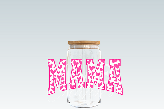 Mama Hearts Varsity | Vinyl Decal