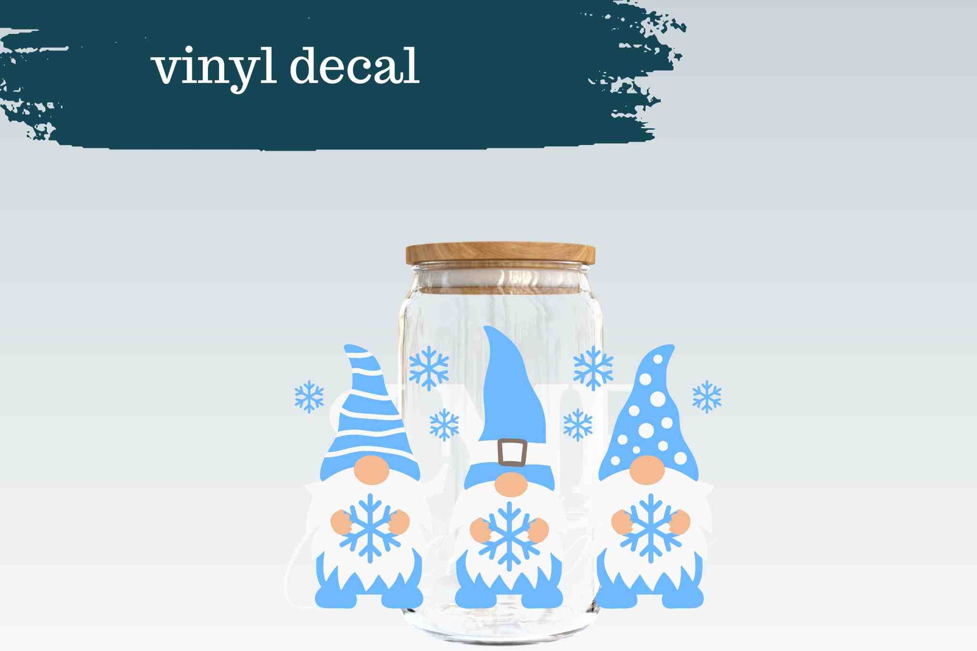 Winter Gnomes | Vinyl Decal