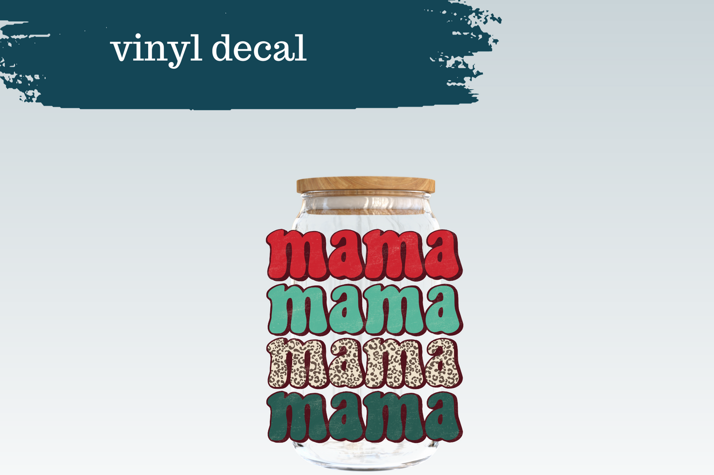Mama Christmas | Vinyl Decal