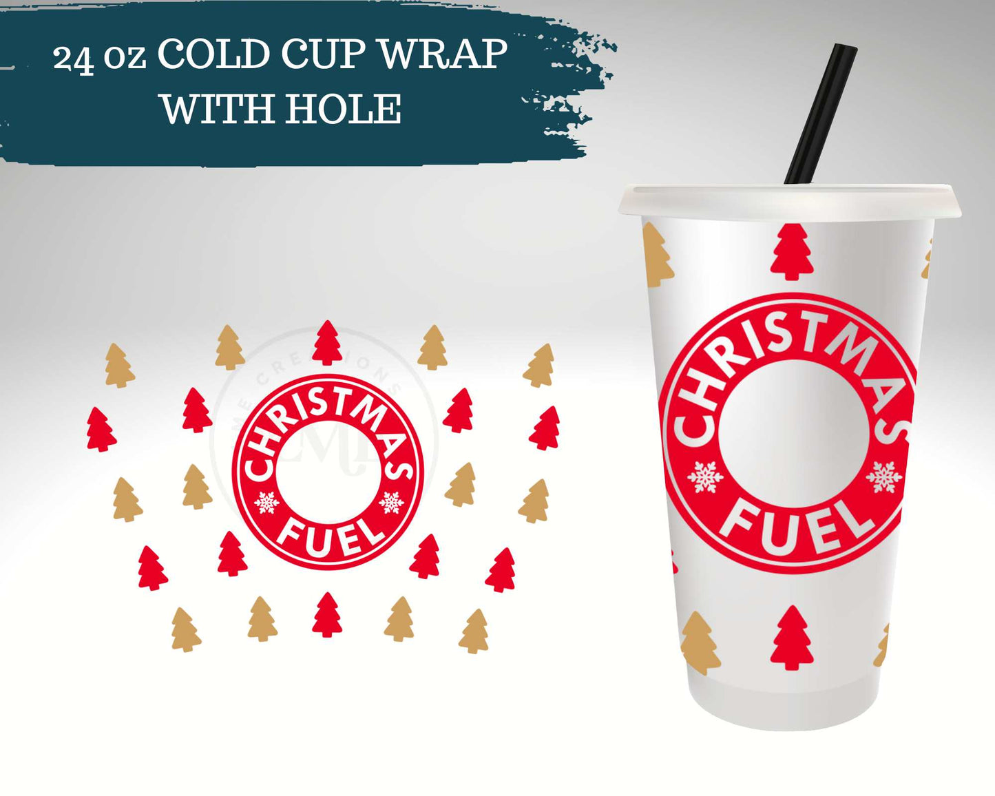Christmas Fuel |  Cold Cup Wrap