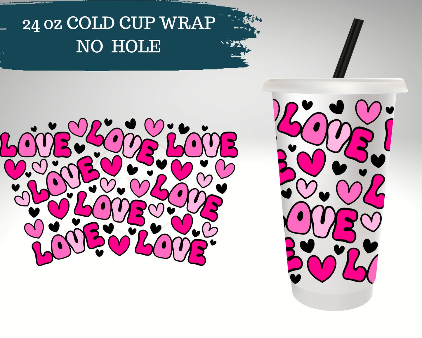 Love | Cold Cup Wrap
