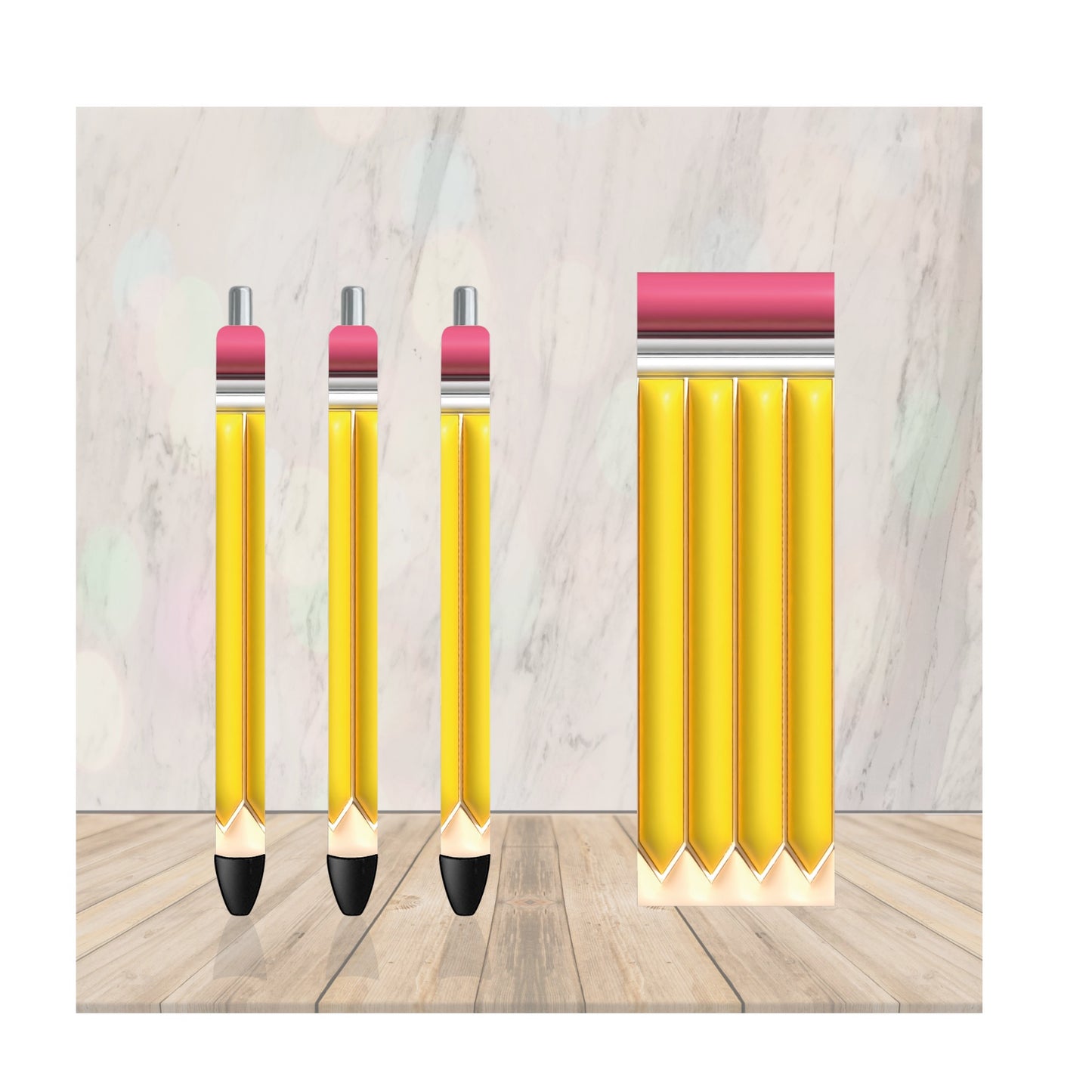 Pencil Puff | Pen Wrap